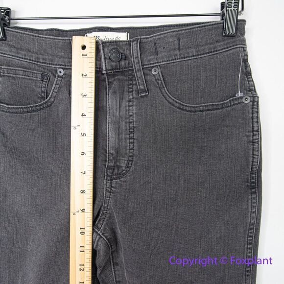 NEW Madewell Petite Stovepipe Jeans in Banberry Wash: Raw-Hem, P27 - Picture 6 of 16